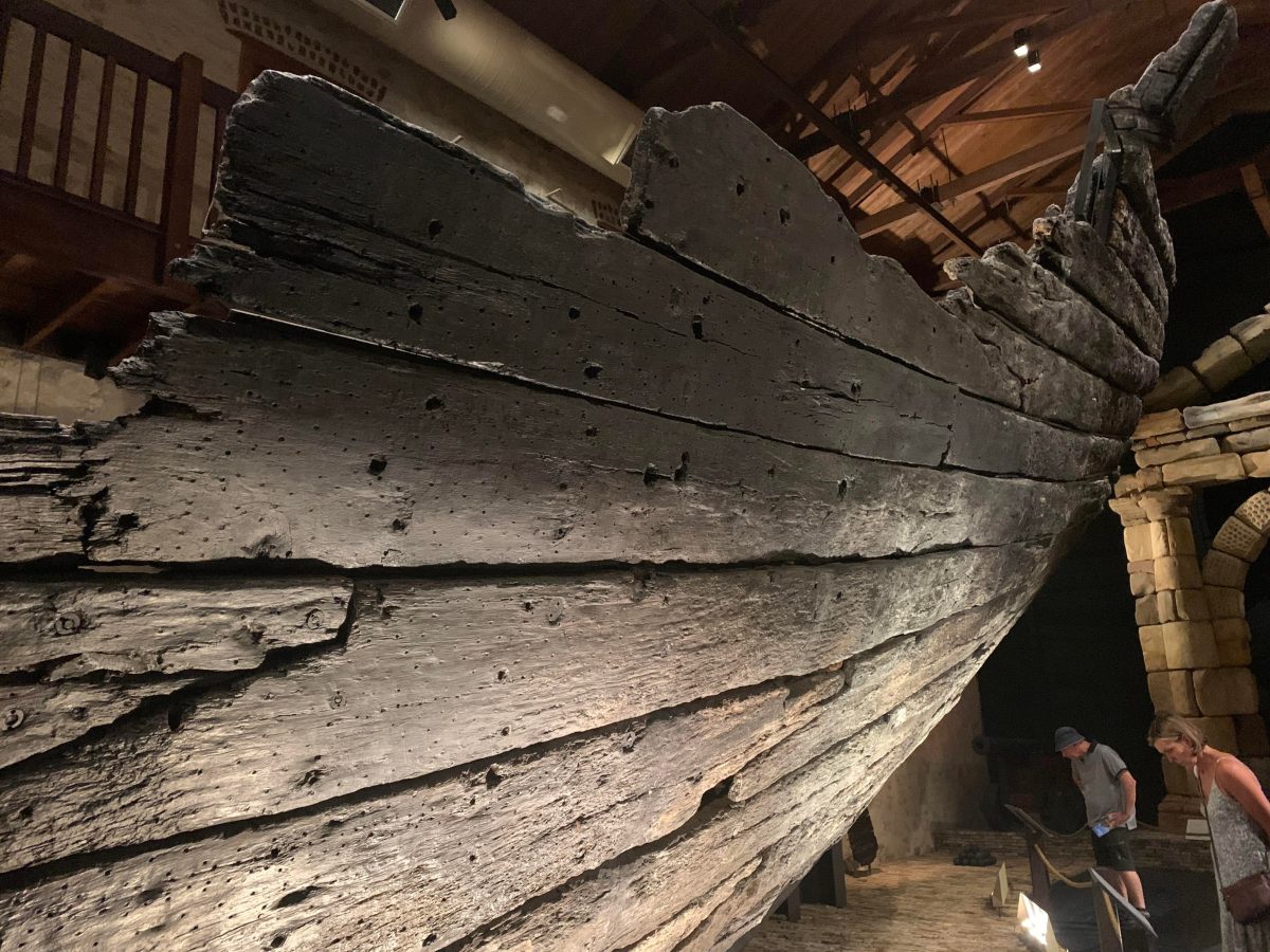 sunken ship at shipwrecks museum perth