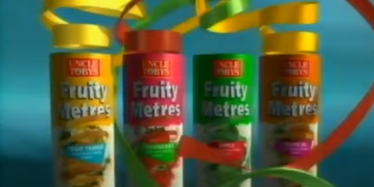 uncle tobys fruity metres
