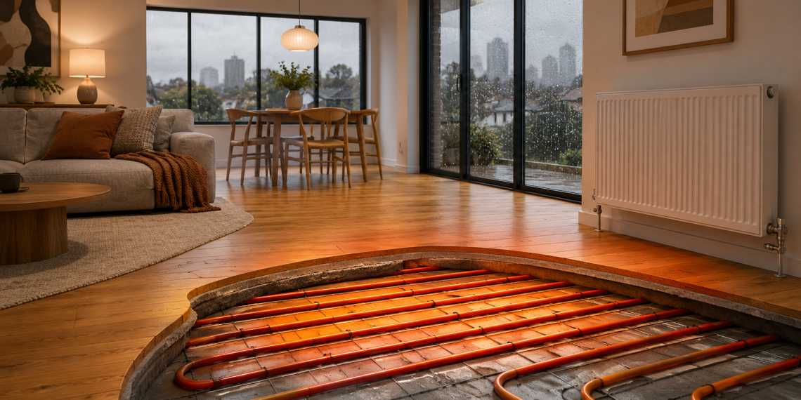 under floor heating