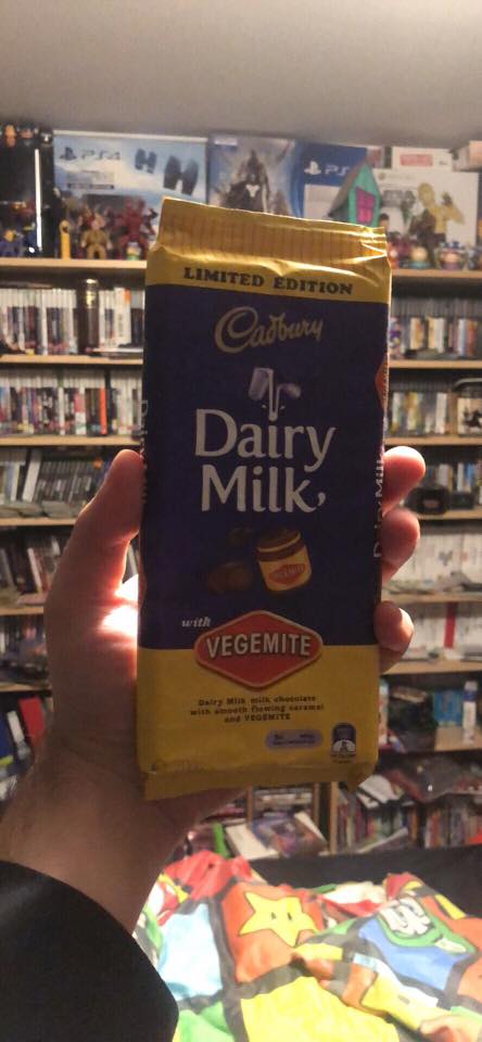 vegemite cadbury chocolate