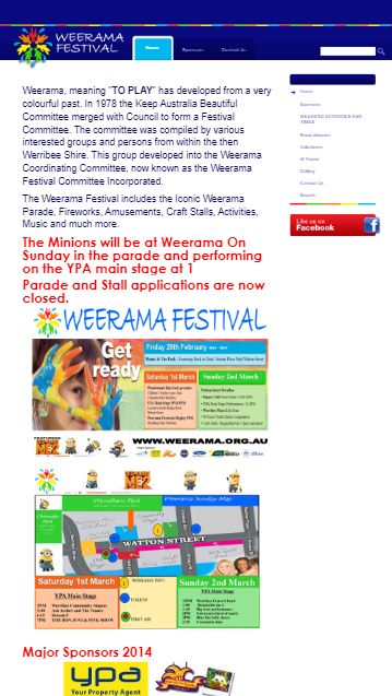Weerama mobile site