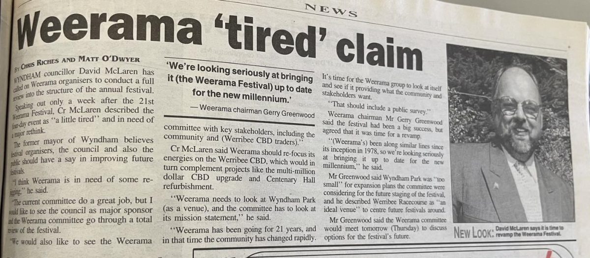 weerama tired 1999 article