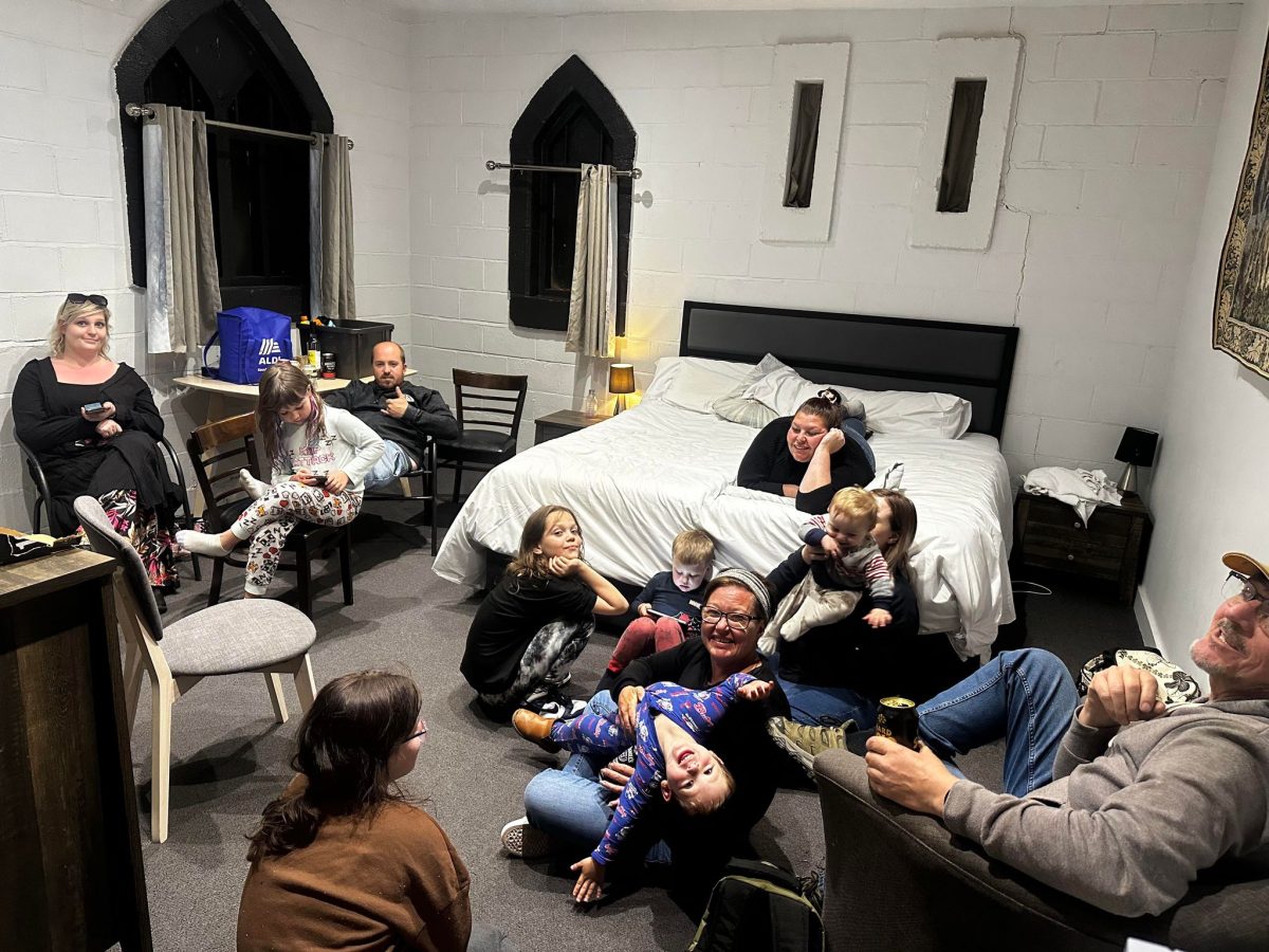 whole family in kryal castle suite